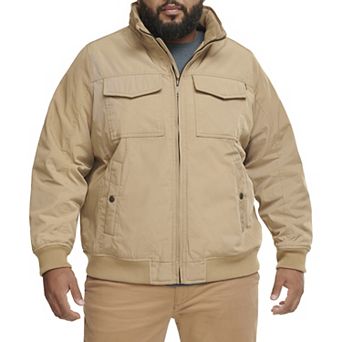 Big & Tall Dockers® Polytwill 2 Pocket Bomber Jacket