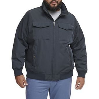 Big & Tall Dockers® Polytwill 2 Pocket Bomber Jacket