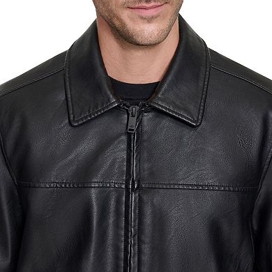 Big & Tall Dockers® Faux Leather James Dean Bomber Jacket