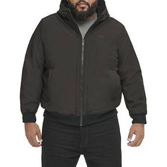 Big & Tall Dockers® Softshell Sherpa Lined Bomber jacket