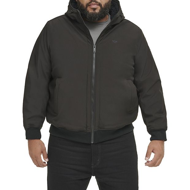 Big & Tall Dockers® Softshell Sherpa Lined Bomber jacket