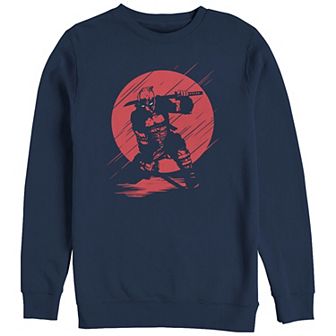 Big & Tall Marvel Deadpool Ready To Fight Graphic Fleece