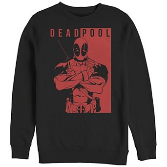Big & Tall Marvel Deadpool Bicolor Poster Graphic Fleece