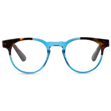 Clearvue Round Blue Reading Glasses +3.50