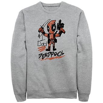 Big & Tall Marvel Deadpool #1 Dad Graphic Fleece