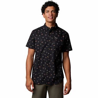 Big & Tall Columbia Rapid Rivers™ Printed Button-Down Shirt