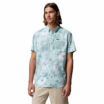 Big & Tall Columbia Rapid Rivers™ Printed Button-Down Shirt