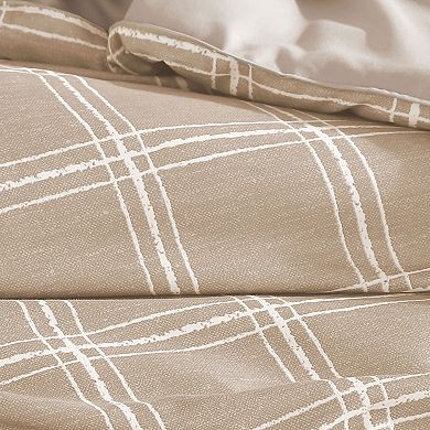 Swift Home Complete Reversible Printed Comforter Set with Sheets