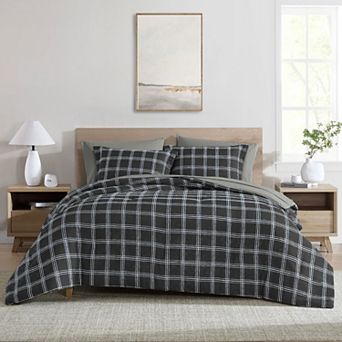 Swift Home Complete Reversible Printed Comforter Set with Sheets