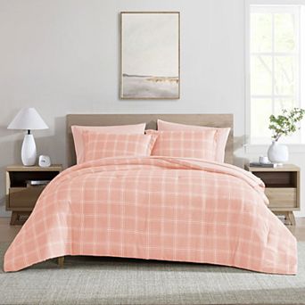 Swift Home Complete Reversible Printed Comforter Set with Sheets