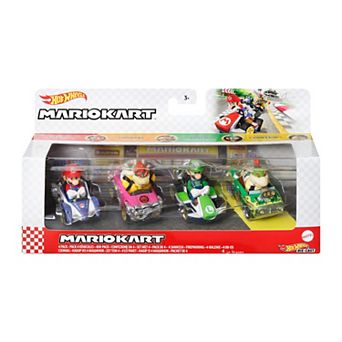 Hot Wheels Mario Kart Vehicle 4-Pack