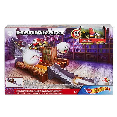 Mattel Hot Wheels Mario Kart Boo's Spooky Sprint Track Set