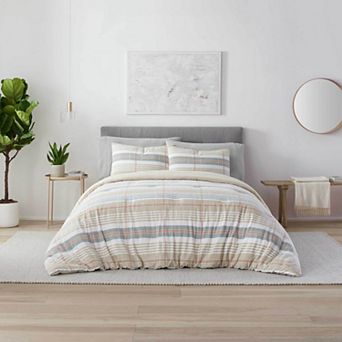 Vellux Oslo Taupe Comforter Set with Shams