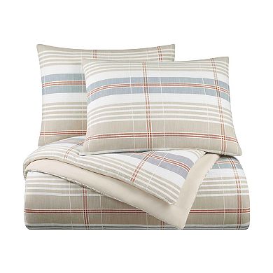 Vellux Oslo Taupe Comforter Set with Shams