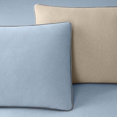 Vellux Snuggle Taupe Comforter Set with Shams