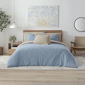 Vellux Snuggle Taupe Comforter Set with Shams