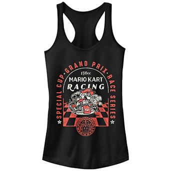 Juniors' Nintendo Mario Kart Racing Racerback Tank Top