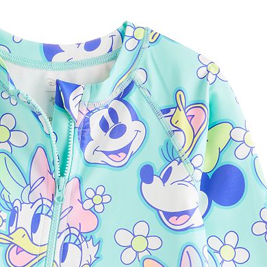 Disney's Minnie Mouse & Daisy Duck Baby & Toddler Girl Adaptive Rash Guard Romper by Jumping Beans®
