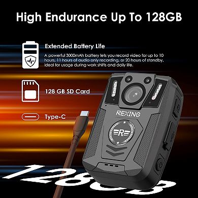 Rexing P2 Body Camera