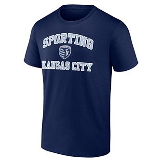 Men's Fanatics MLS Sporting Kansas City Heart & Soul Graphic Tee