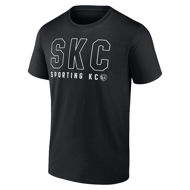 Men's MLS Sporting Kansas City Penalty T-Shirt, Size: XL, Black