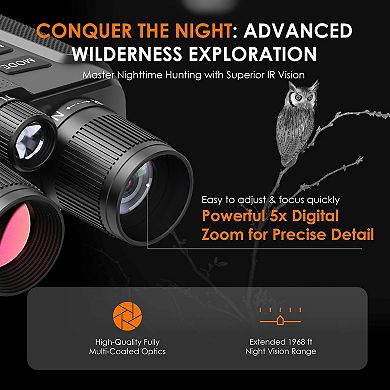 Rexing Binocular with Compass & Flashlight