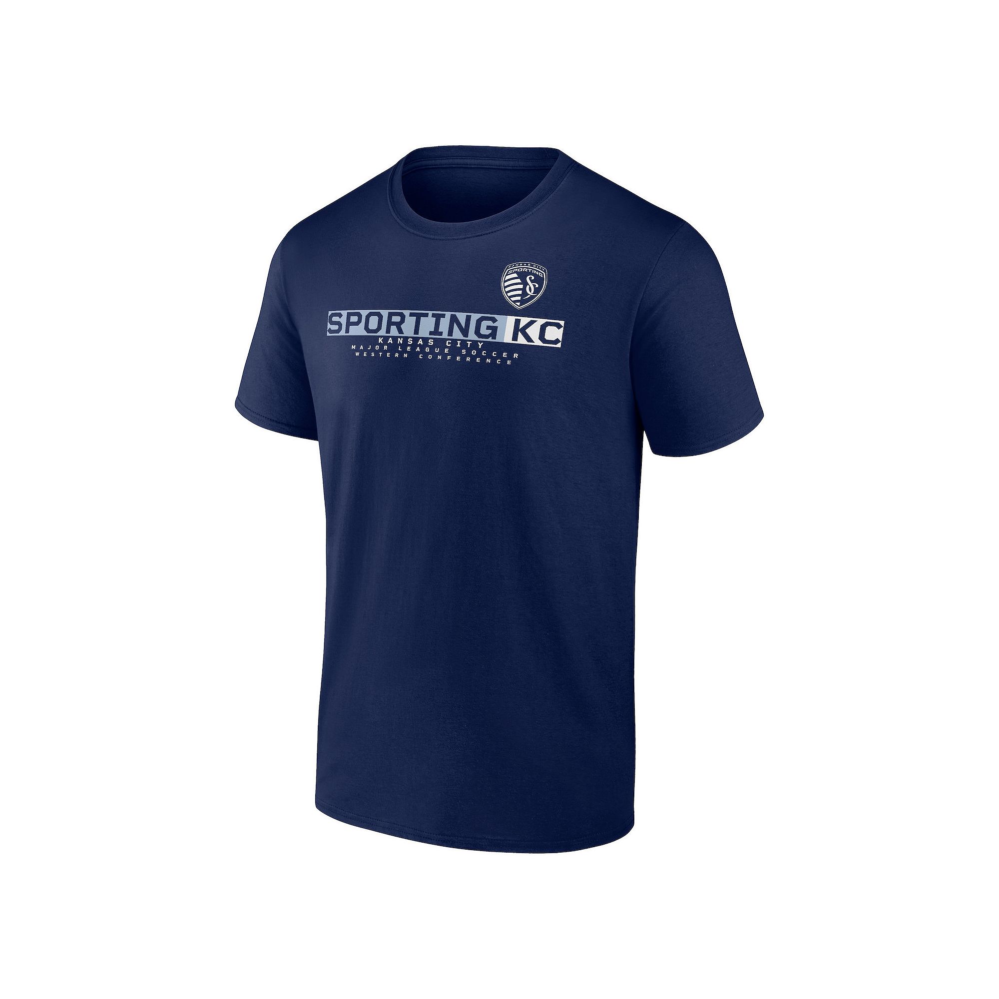 Mens Fanatics MLS Sporting Kansas City Tonal Logo Graphic Tee, Size: Small