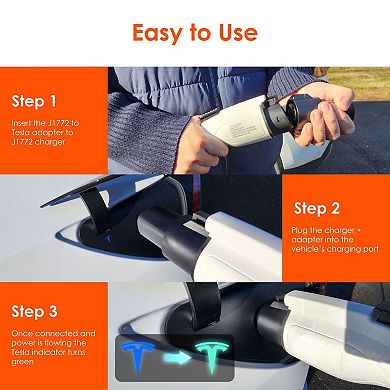 Rexing Rexing J1772 to Tesla Charging Adapter