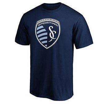 Men's Fanatics MLS Sporting Kansas City Classic Logo Graphic Tee