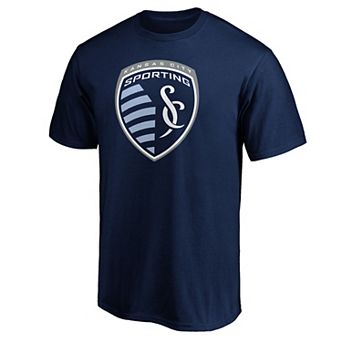 Men's Fanatics MLS Sporting Kansas City Classic Logo Graphic Tee