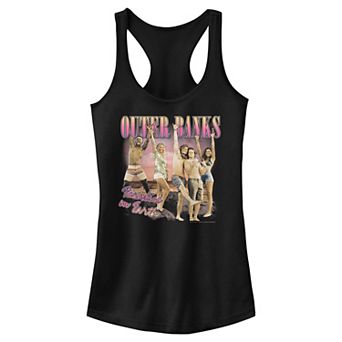 Juniors' Outer Banks Paradise On Earth Racerback Tank Top
