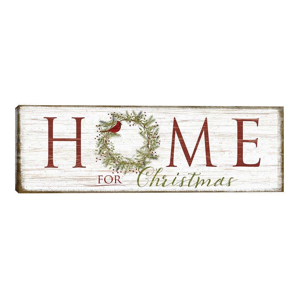 Home for Christmas Wall Art