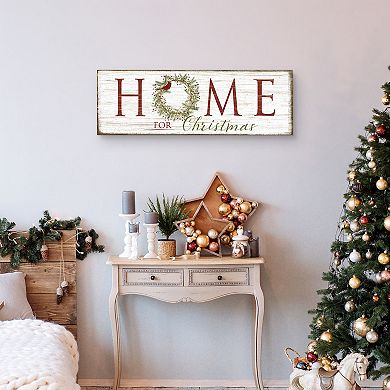 Home for Christmas Wall Art
