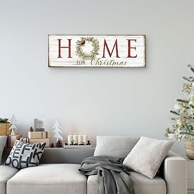 Home for Christmas Wall Art
