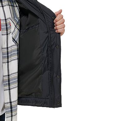 Big & Tall Levi's® Heavyweight Hooded Puffer Jacket