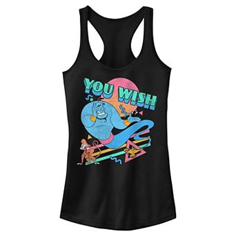 Disney's Aladdin Genie You Wish Juniors' Racerback Tank Top