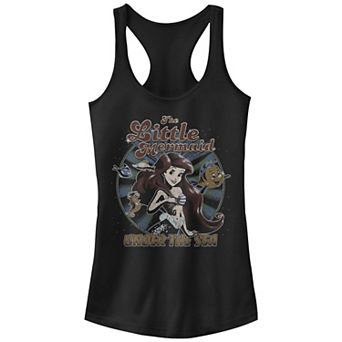 Disney's The Little Mermaid Under The Sea Juniors' Racerback Tank Top