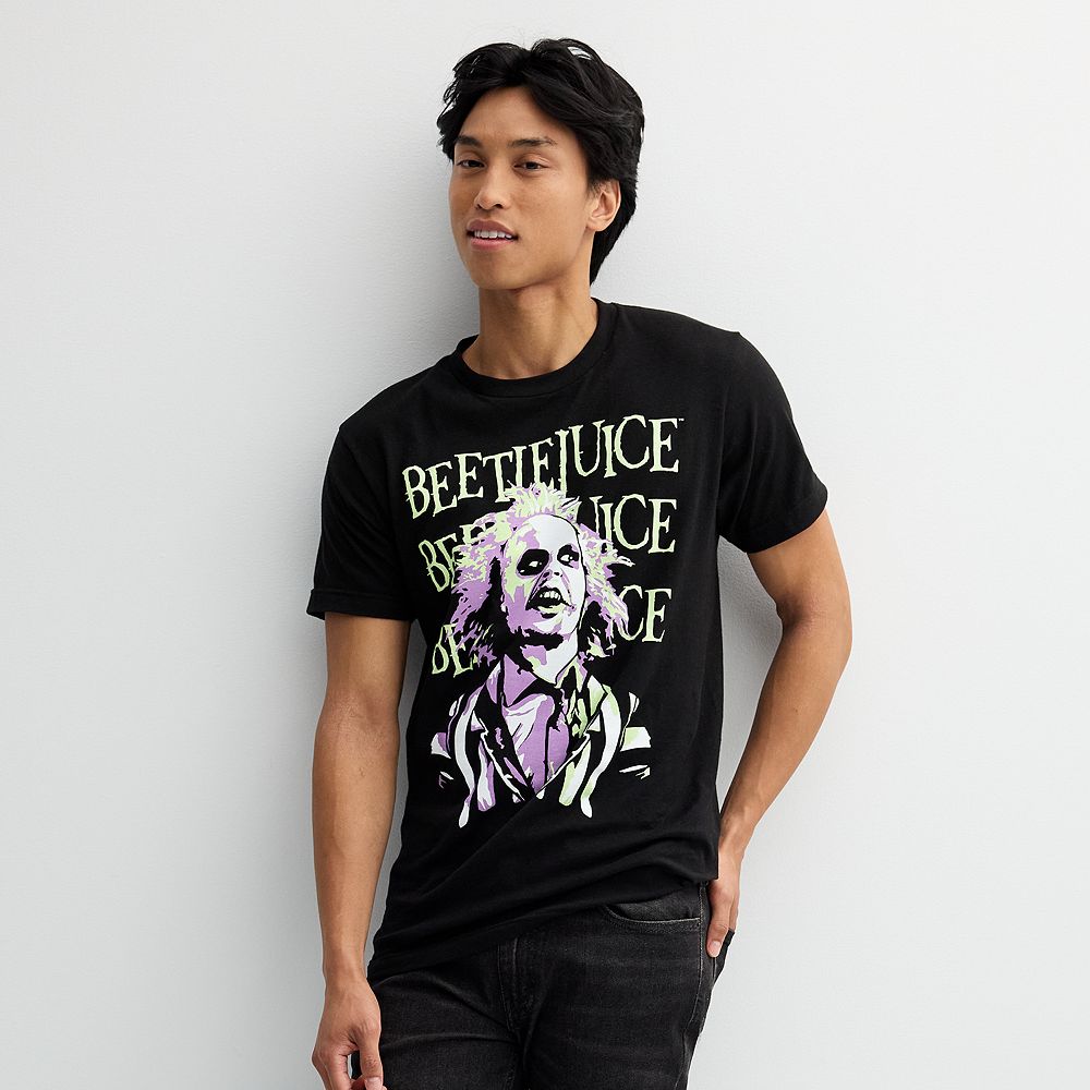 Man's O-neck Beetlejuice Lydia Beetlejuice Group T Shirt Summer For Male Soft Sl