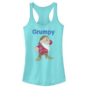 Disney's Snow White And The Seven Dwarfs Grumpy Juniors' Racerback Tank Top