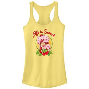Juniors' Strawberry Shortcake Life Is Sweet Racerback Tank Top