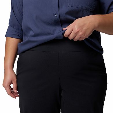Plus Size Columbia All Seasons Mid Rise Capri Pants