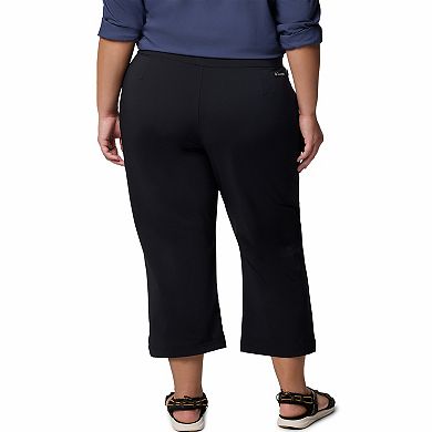 Plus Size Columbia All Seasons Mid Rise Capri Pants