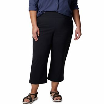 Plus Size Columbia All Seasons Mid Rise Capri Pants