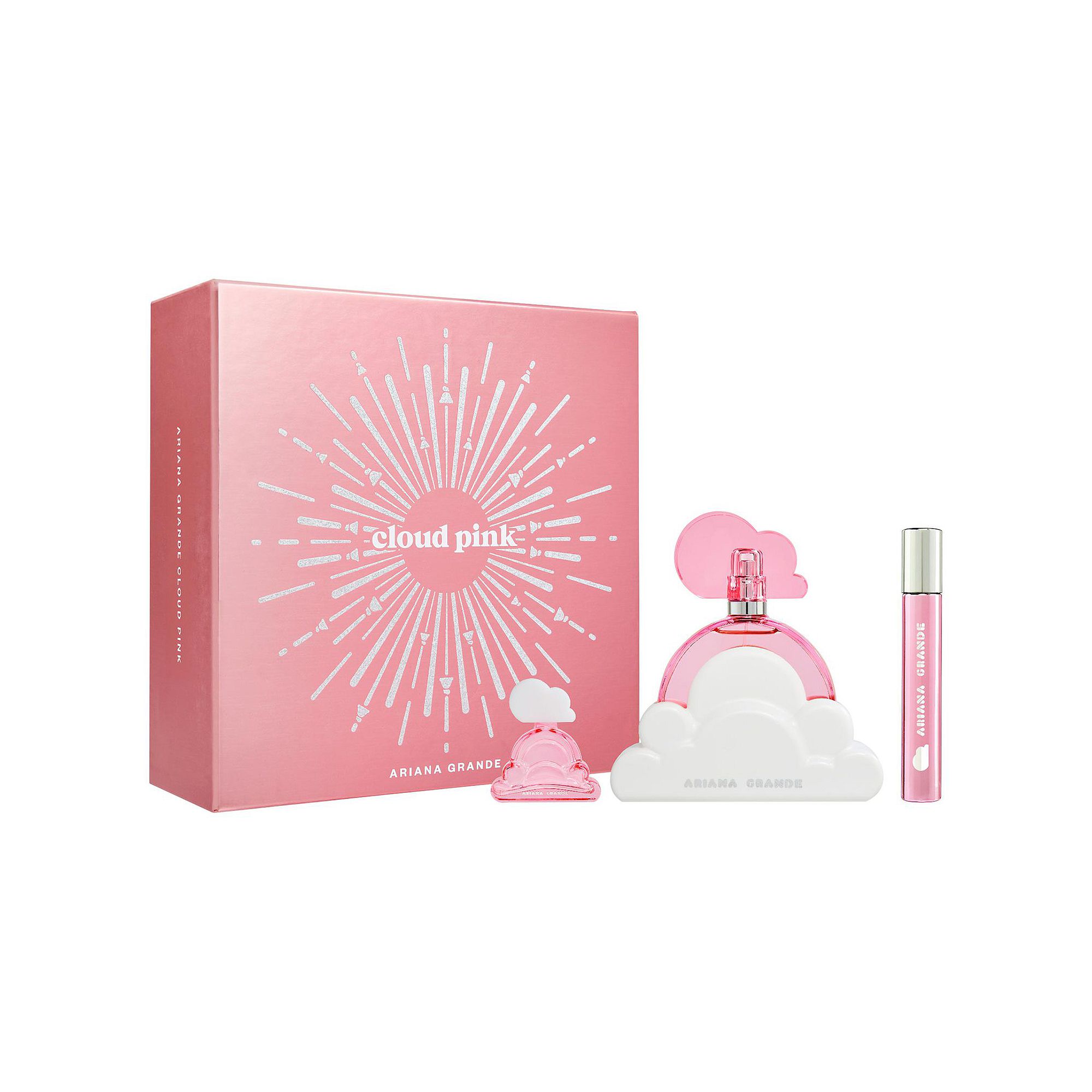 Ariana Grande Cloud Pink Eau de Parfum Perfume Trio Set