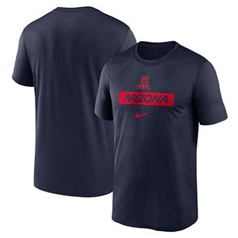 Men's Nike Navy Arizona Wildcats 2024 Sideline Legend Performance T-Shirt