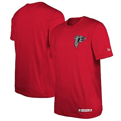 Men's New Era Heather Red Atlanta Falcons 2024 NFL Training Camp T-Shirt