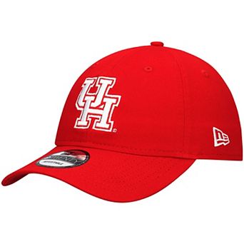 Men's New Era Red Houston Cougars Team 9TWENTY Adjustable Hat