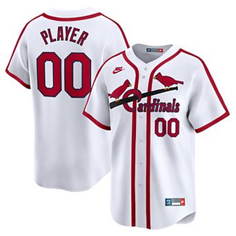 Men's Nike White St. Louis Cardinals Cooperstown Collection Limited Jersey