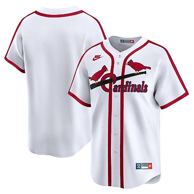 Men's Nike White St. Louis Cardinals Cooperstown Collection Limited Jersey