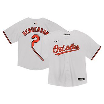 Infant Nike Gunnar Henderson White Baltimore Orioles Game Jersey